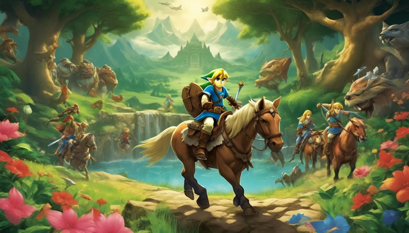Unleashing the Wild A Journey through Hyrule in The Legend of